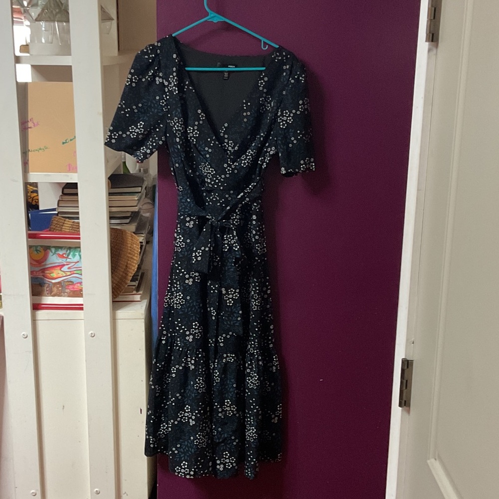 Floral Wrap Dress